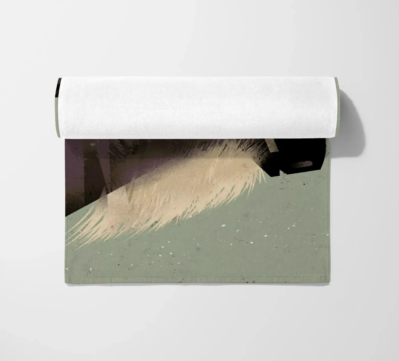 Wildebeast beach towel by Dieter Braun