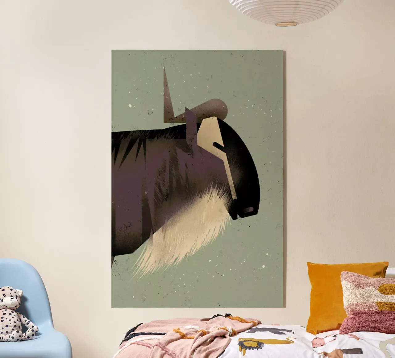 Wildebeast plexiglass da Dieter Braun