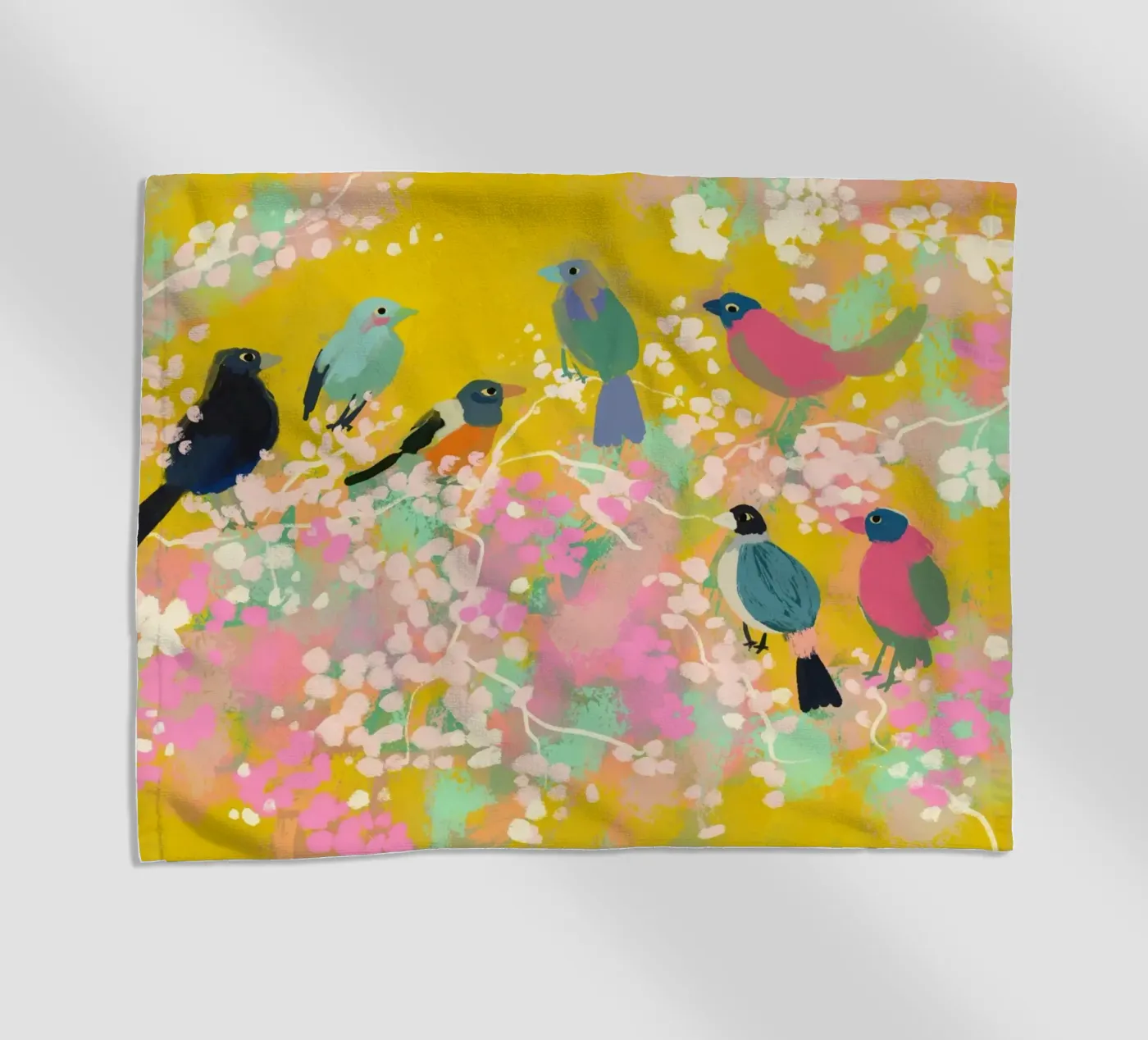 Spring Birds telo mare da treechild