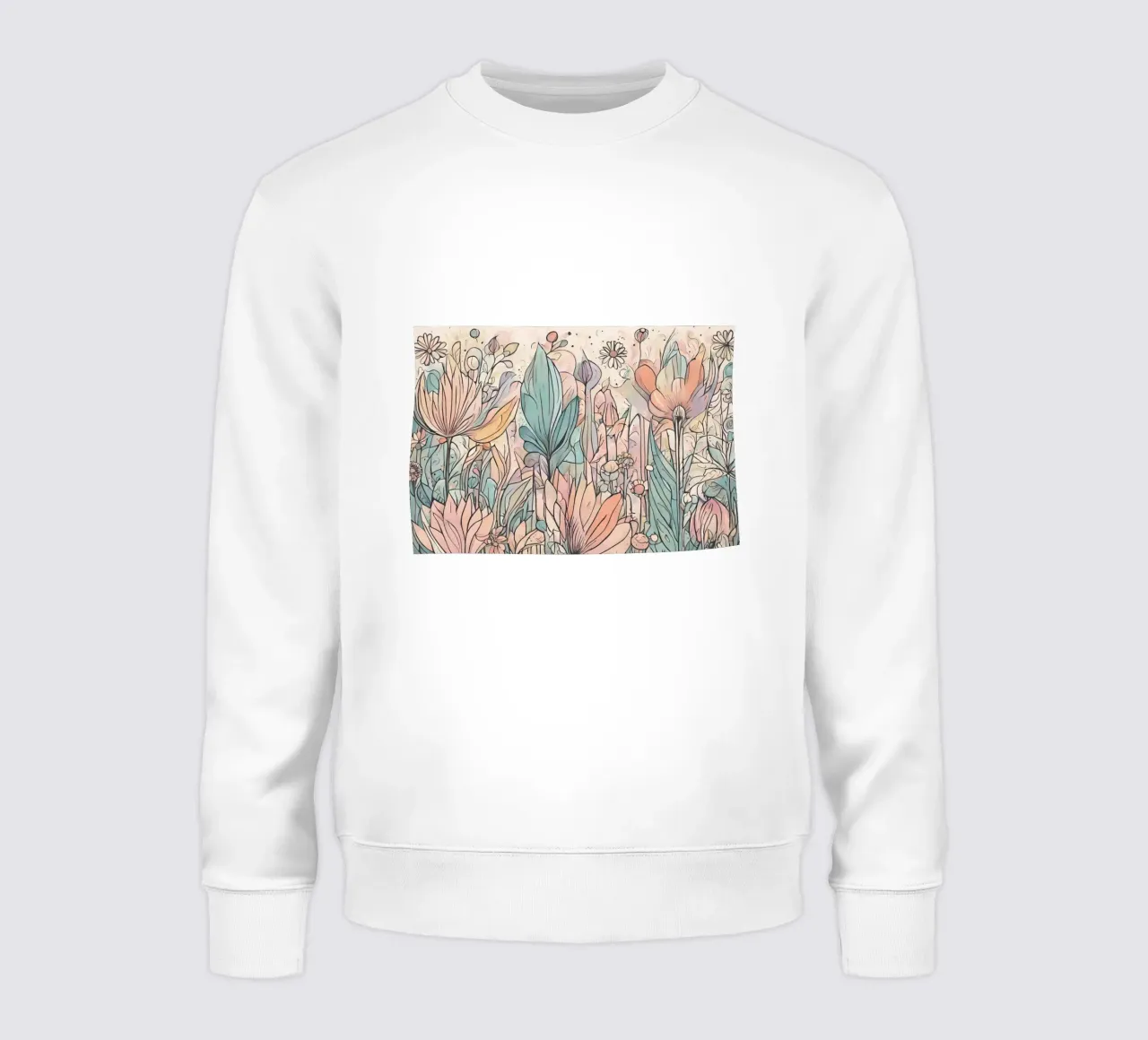 Flower power 6 felpa da Rezh creations