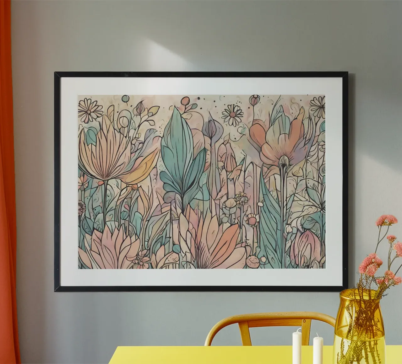 Flower power 6 poster da Rezh creations