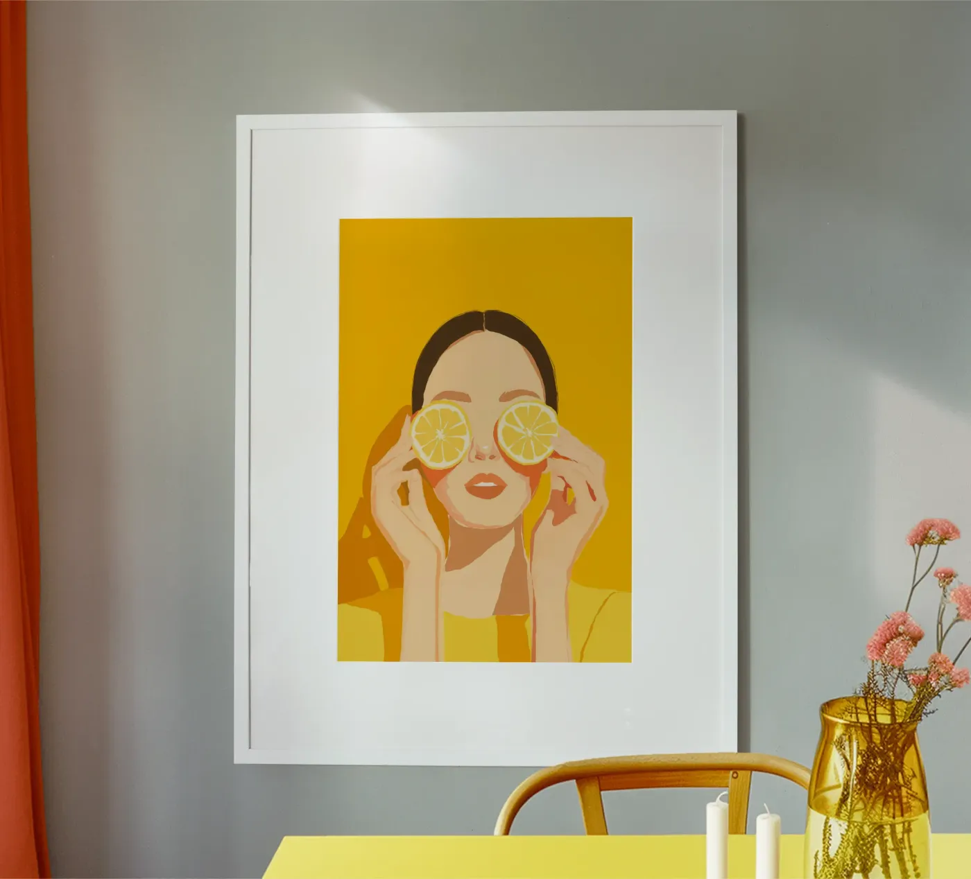 Lemon Lady poster da treechild