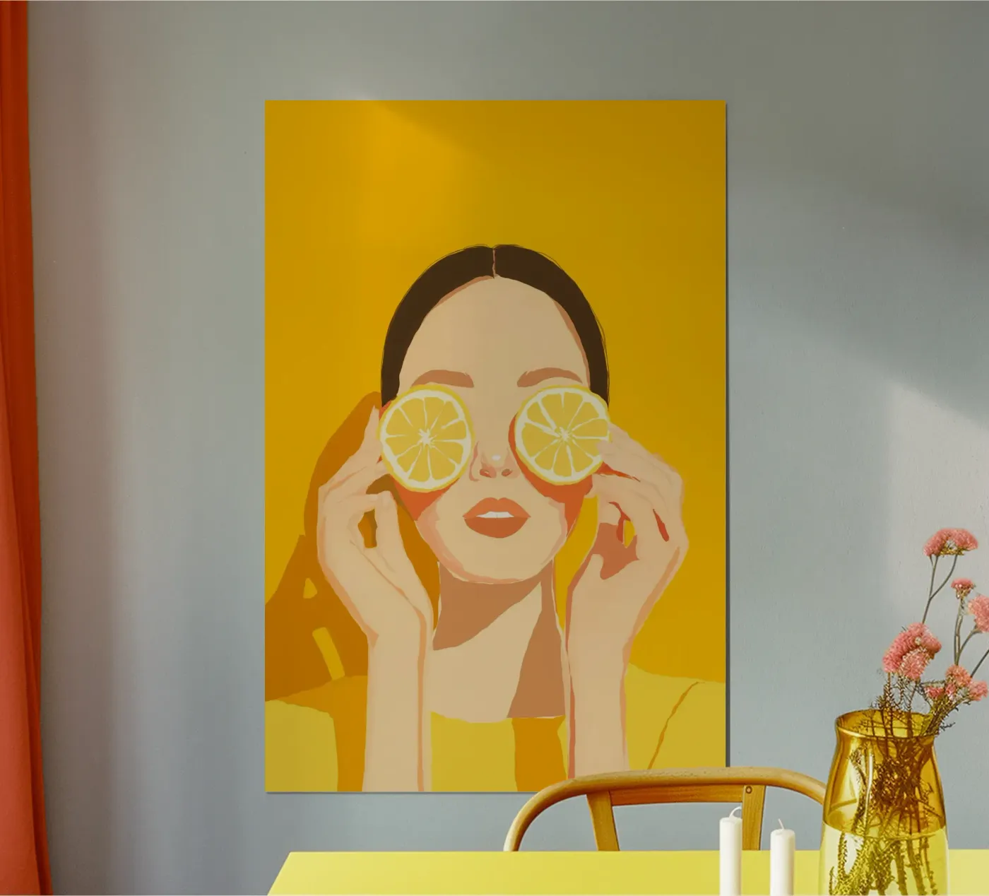 Lemon Lady poster da treechild