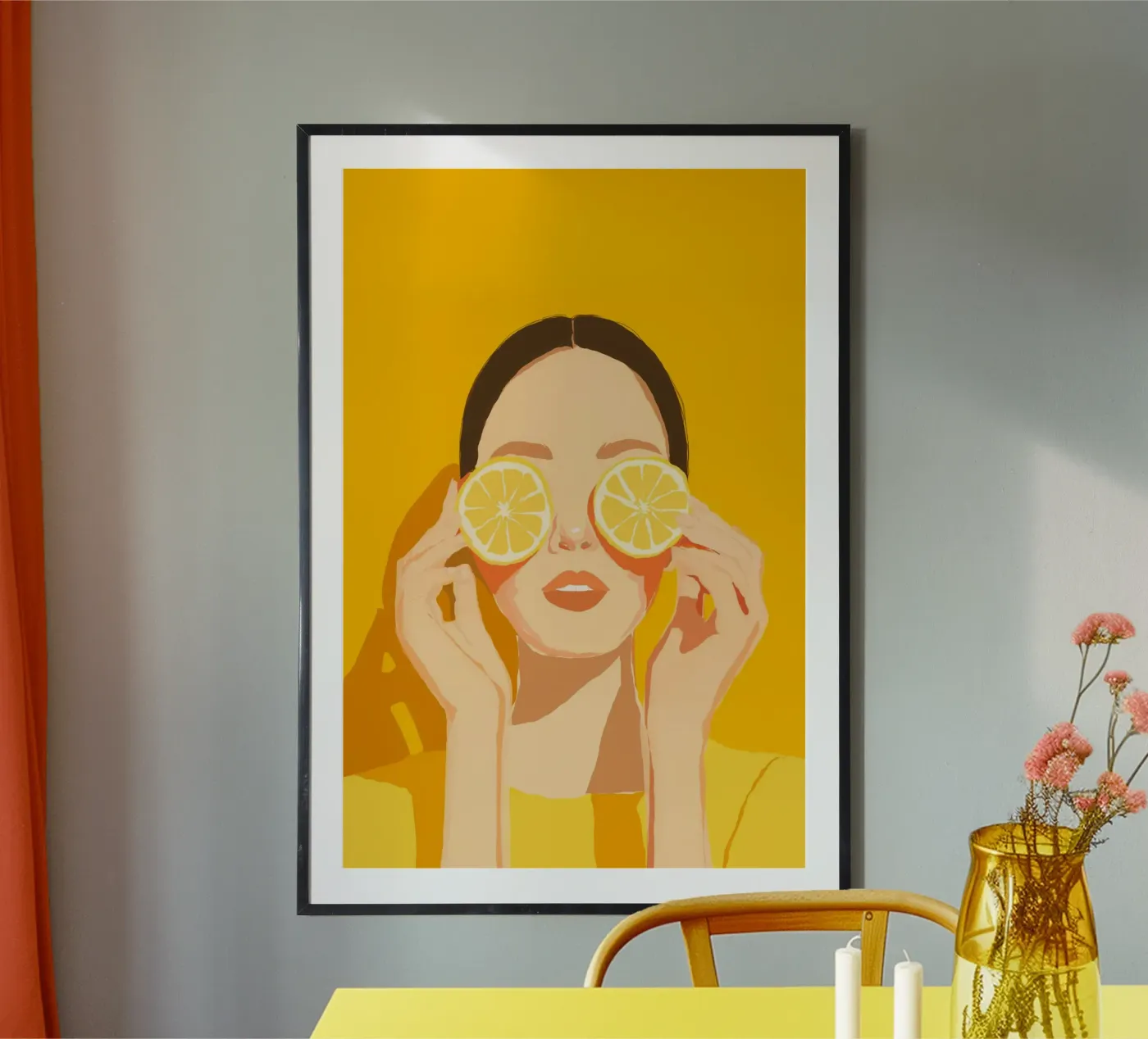 Lemon Lady poster da treechild