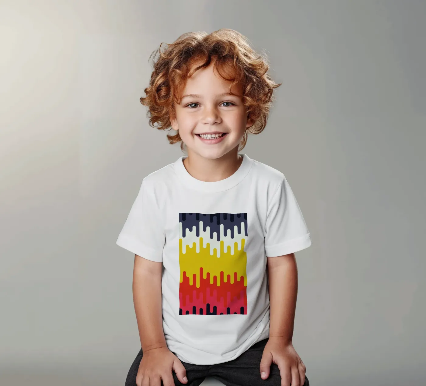 Drip kinder t-shirt van Tracie Andrews