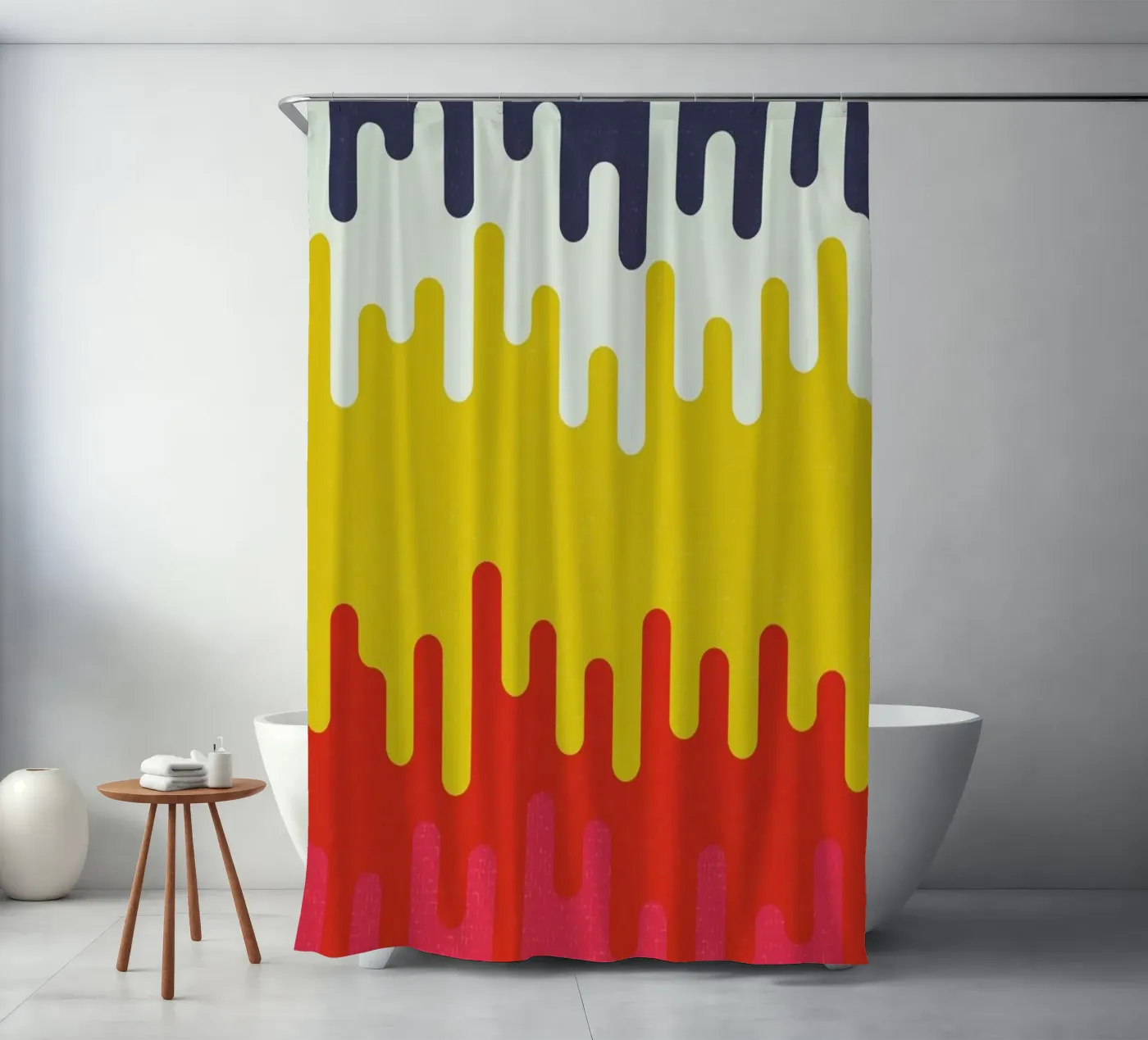 Drip Duschvorhang von Tracie Andrews