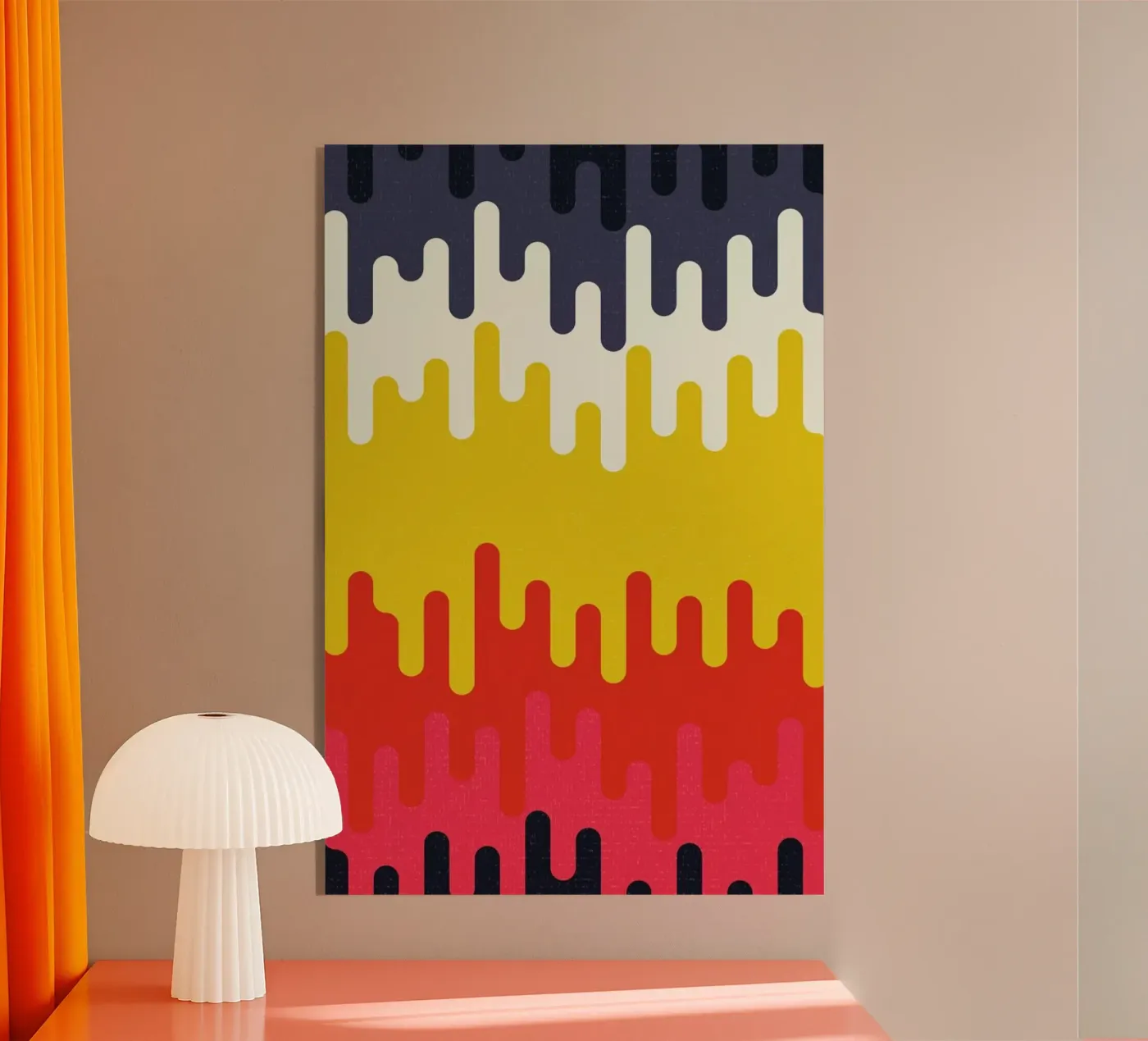 Drip acrylic glass by Tracie Andrews