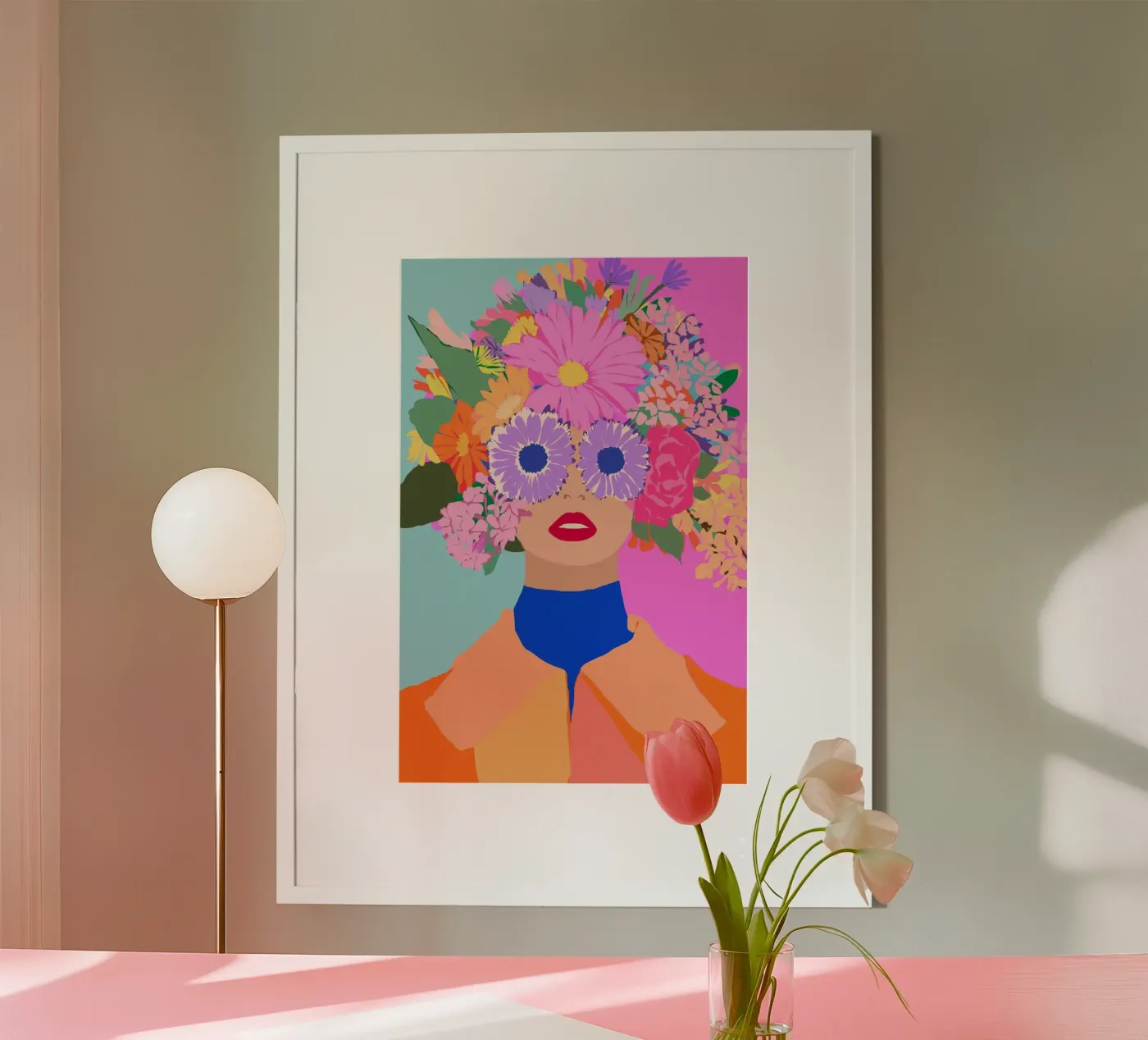 Bloom Lady poster van treechild