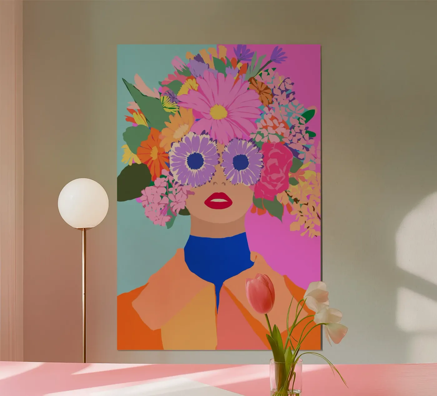 Bloom Lady poster van treechild