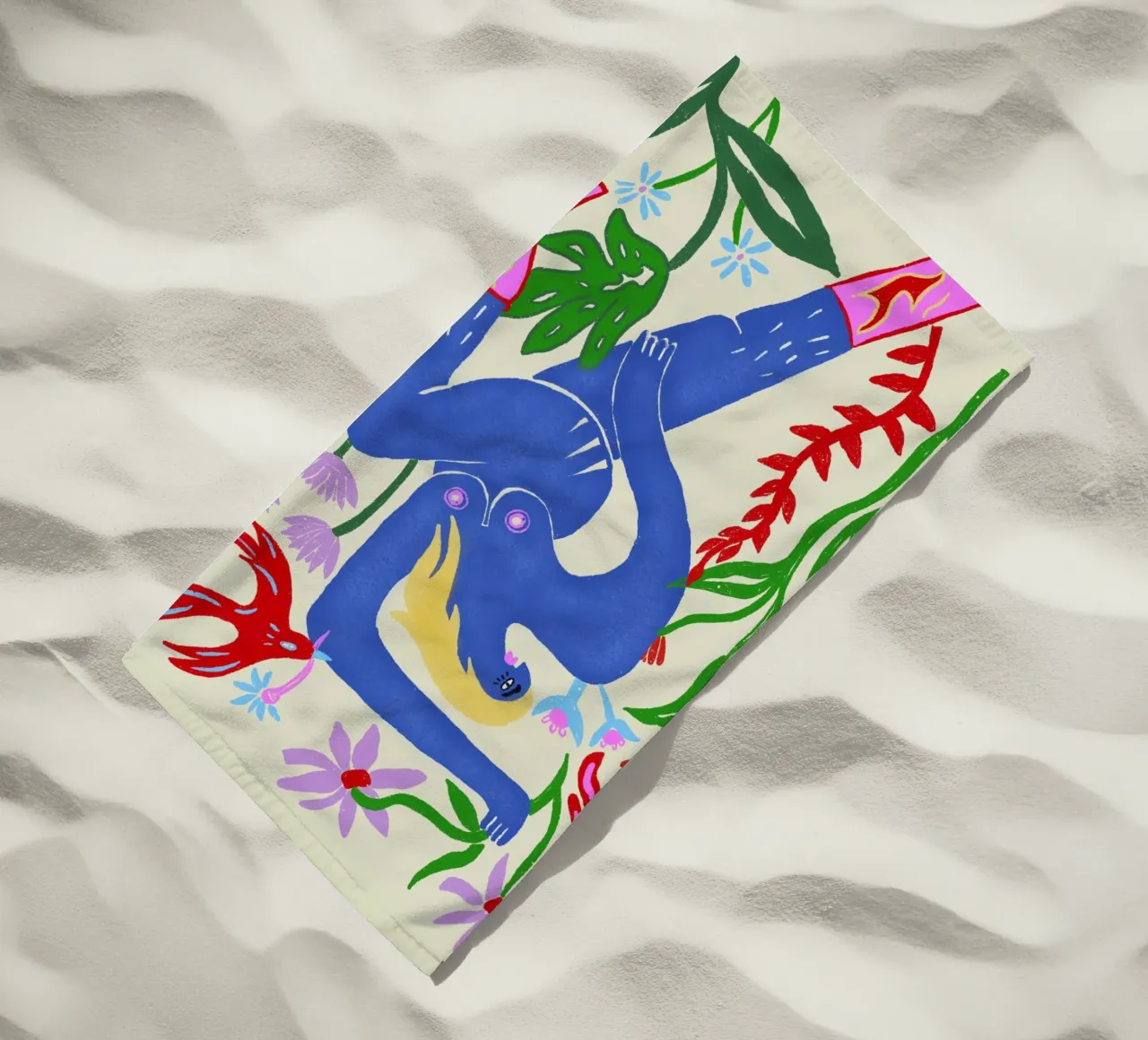 flowerpower telo mare da suncoloredberlin