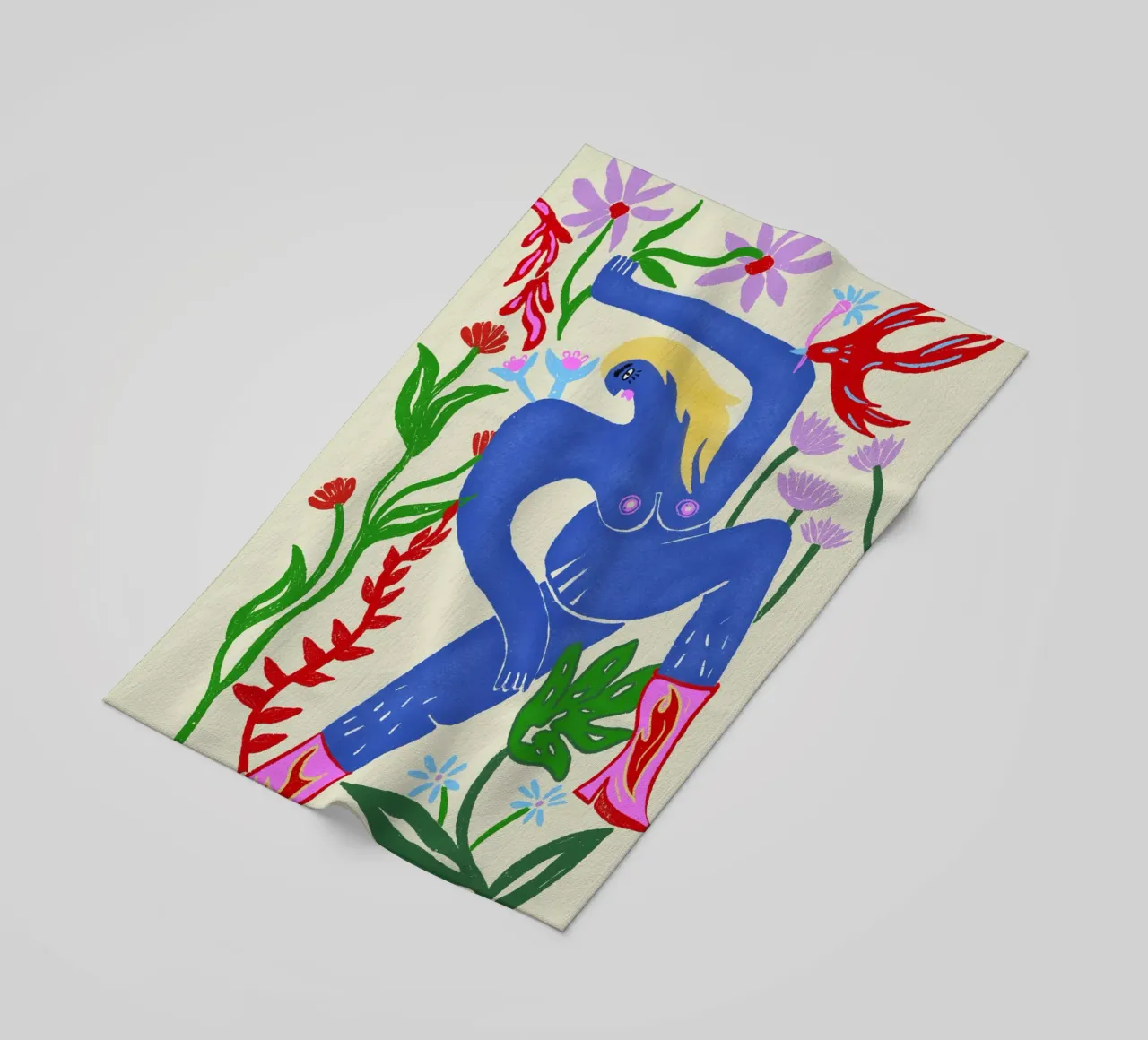 flowerpower telo mare da suncoloredberlin