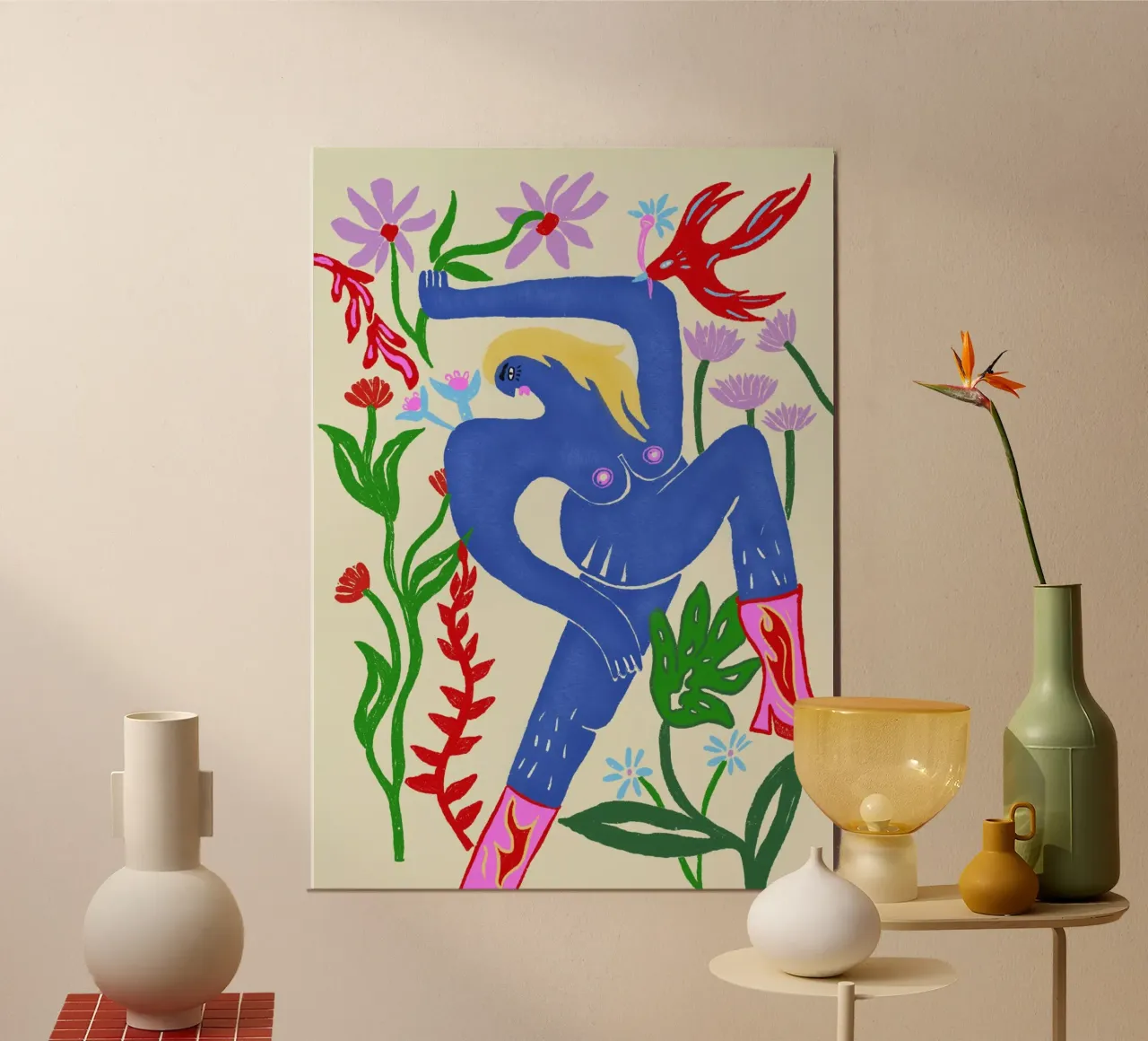 flowerpower poster da suncoloredberlin