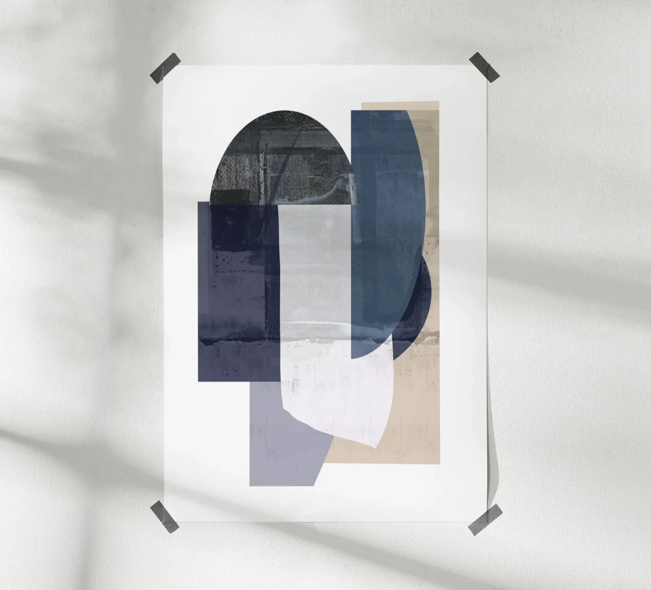 Formes navales No1 poster de Cartissi