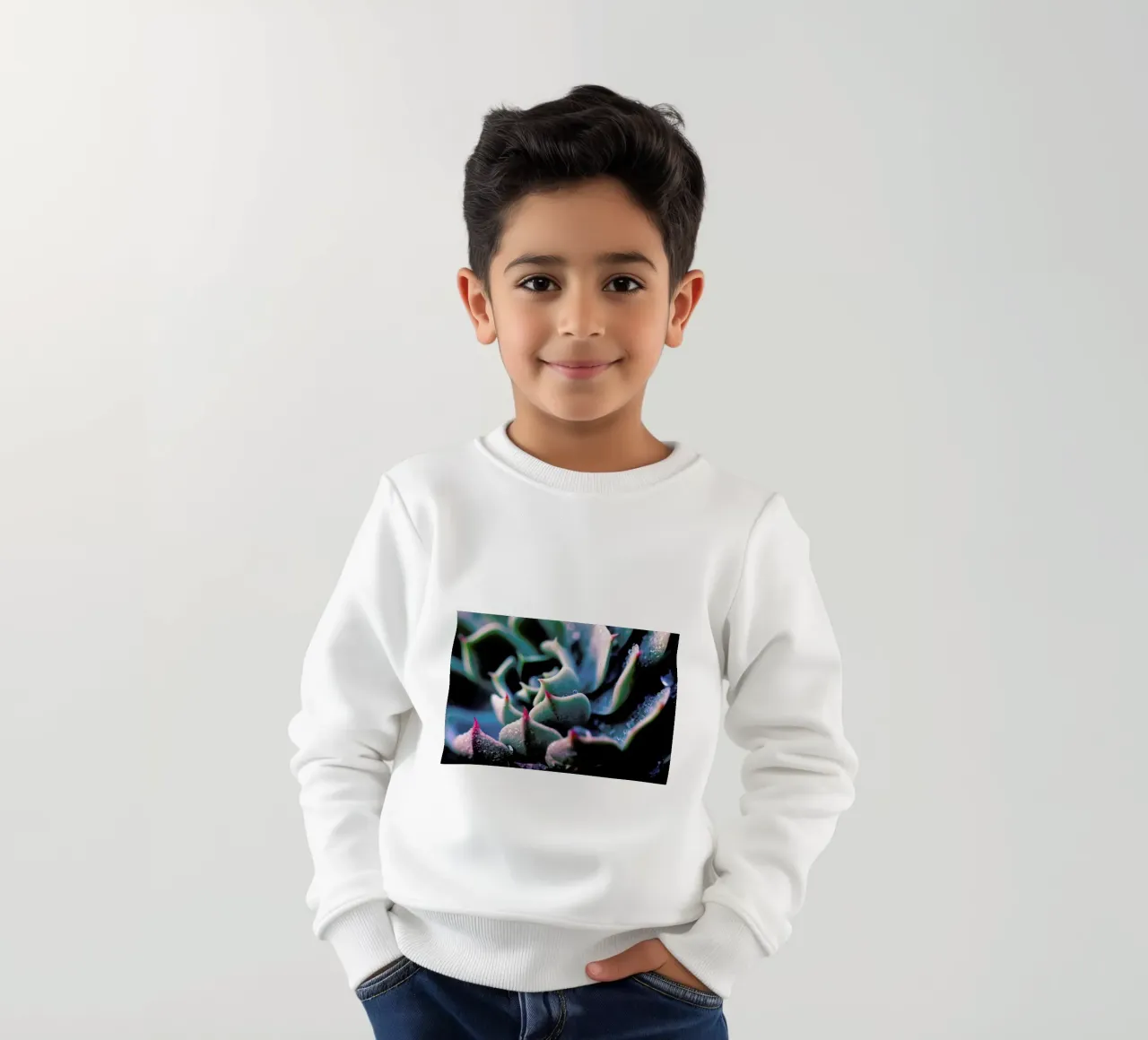 There's Glory in the Details kids sweatshirt by Micklyn Le Feuvre