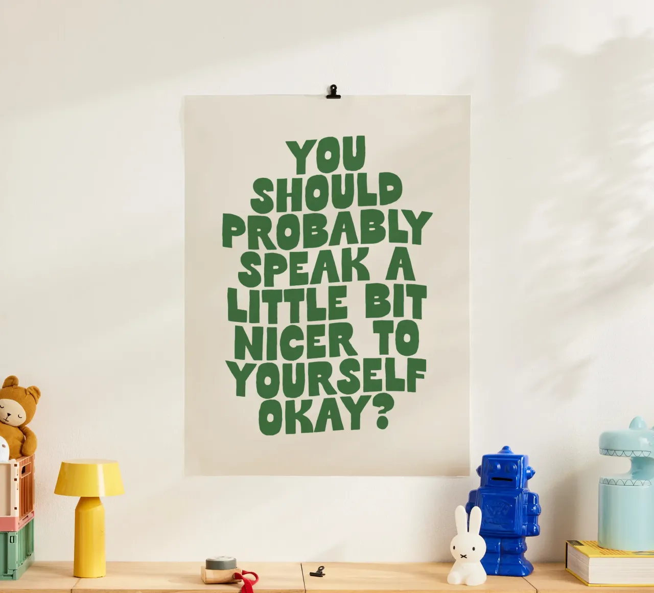Sie sollten vielleicht ein bisschen netter zu sich selbst sprechen Hahnemühle von THE MOTIVATED TYPE