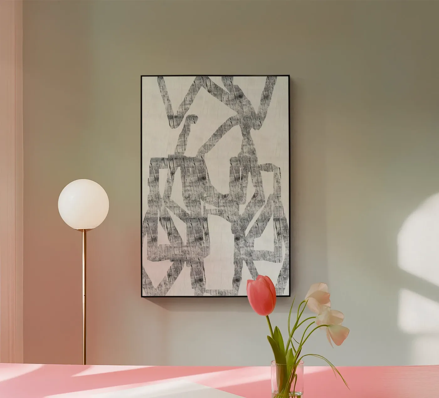 Noir und Inky 2 Acryl-Glas von Cartissi