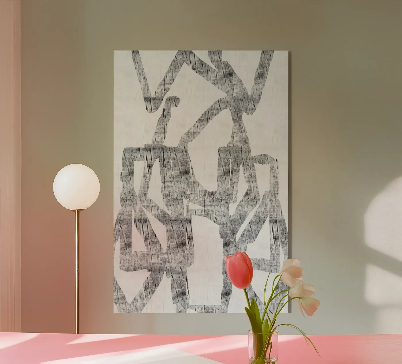 Noir und Inky 2 Acryl-Glas von Cartissi