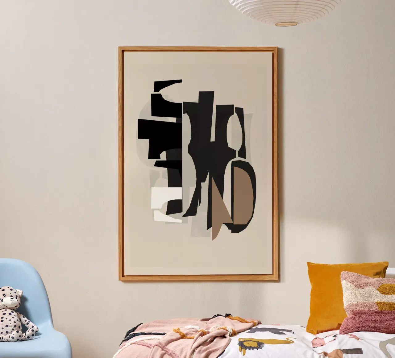 Rilievo in bianco e nero e marrone 2 alluminio dibond da Cartissi