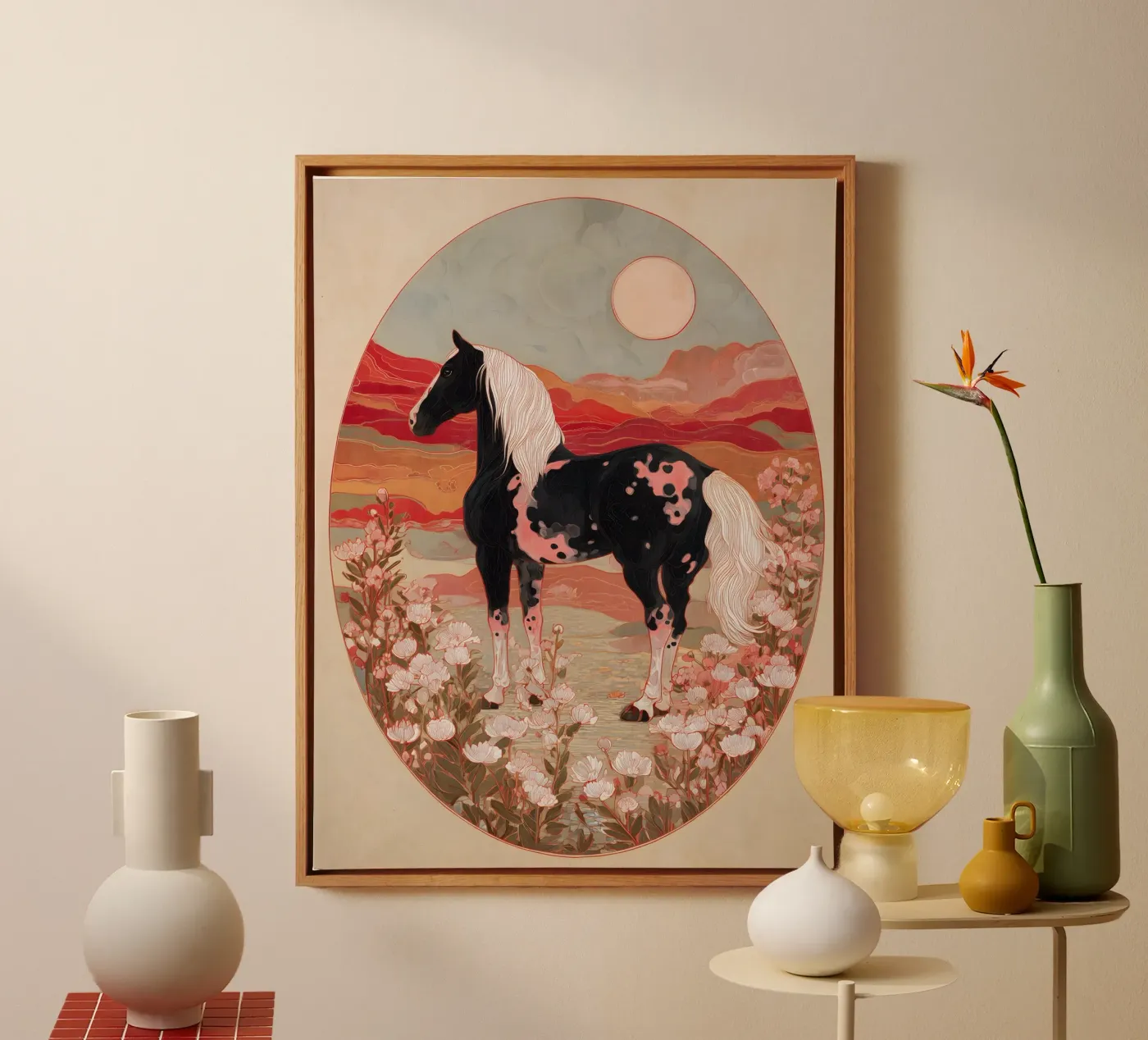 Cavallo tela da IamHomeDesigns