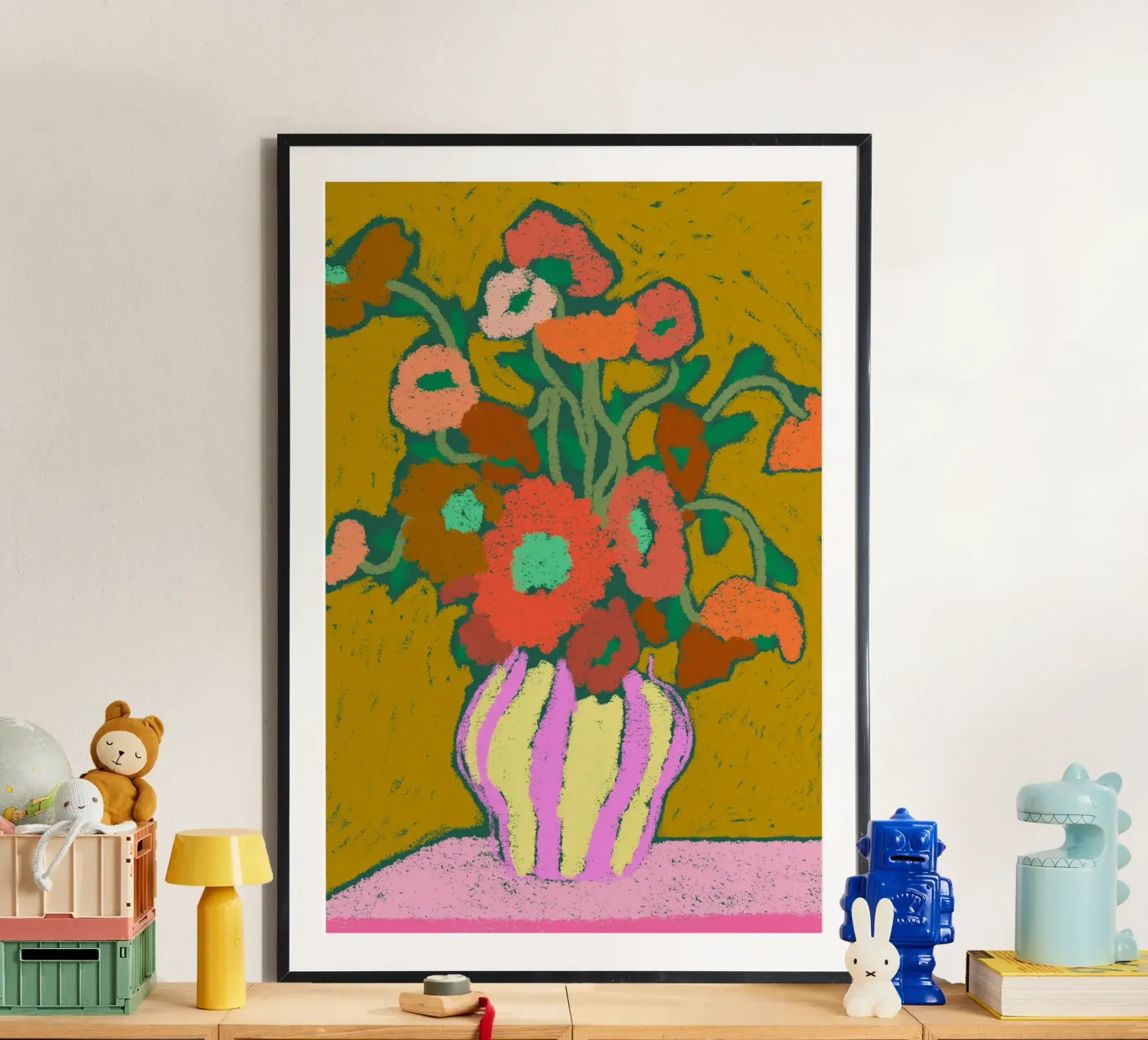 Sunset Flora poster de treechild