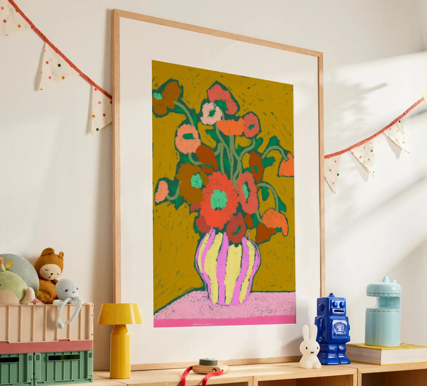 Sunset Flora poster de treechild