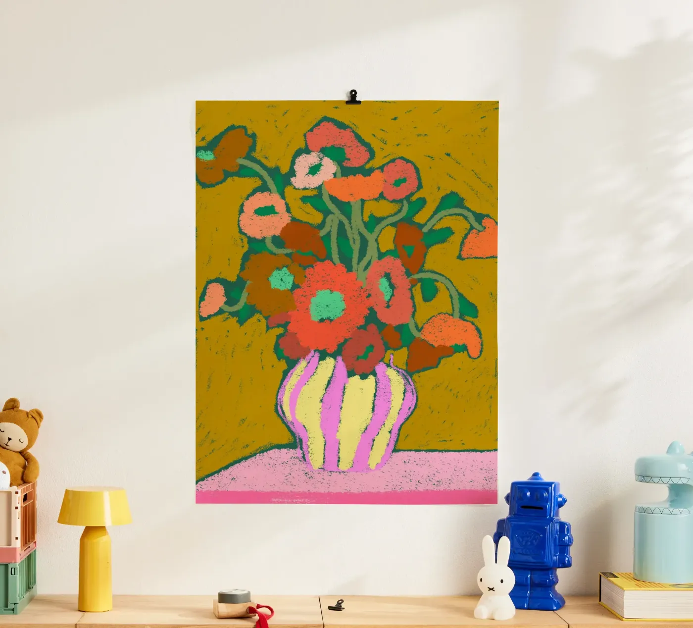Sunset Flora poster de treechild