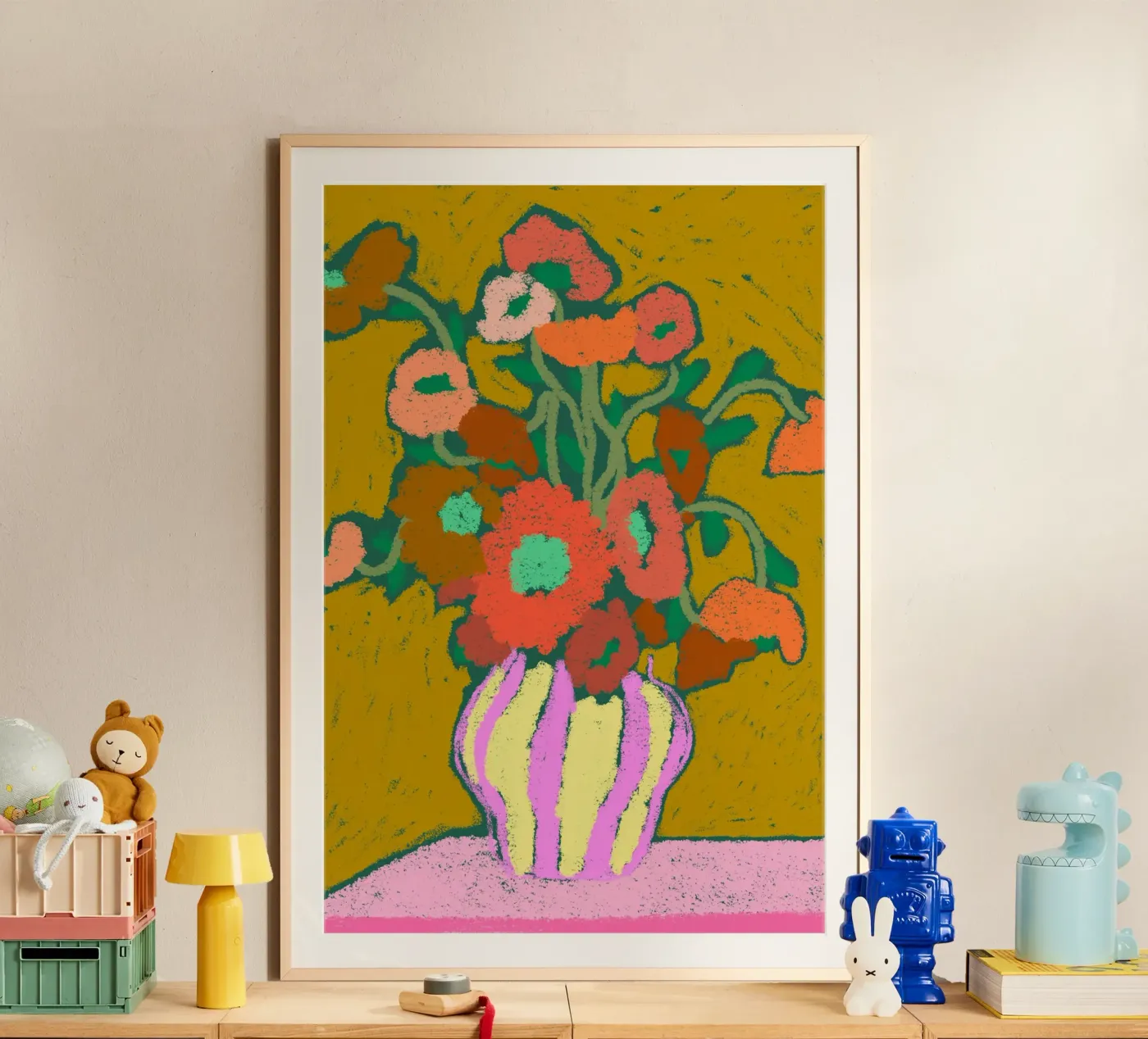 Sunset Flora poster de treechild