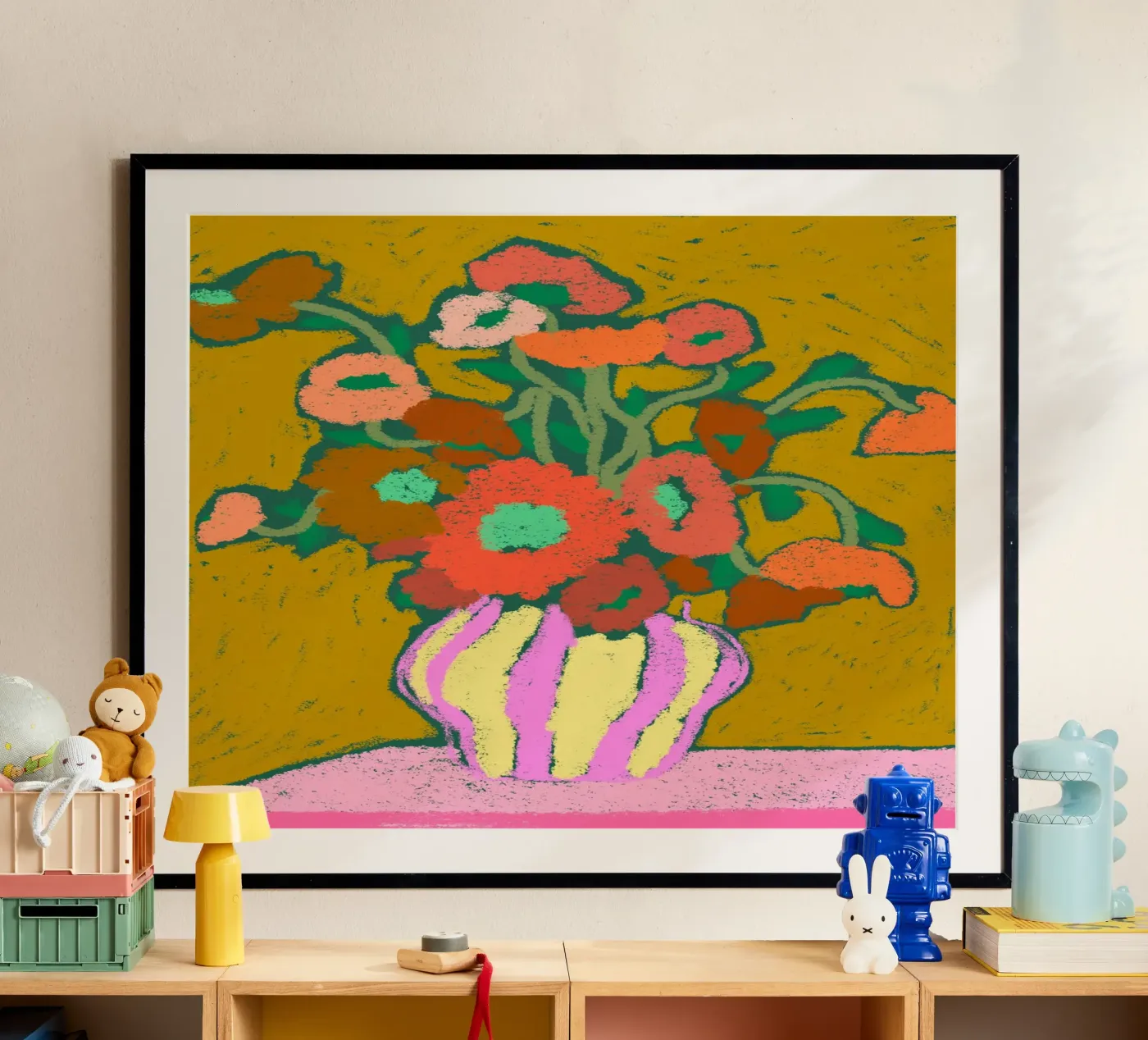 Sunset Flora poster de treechild