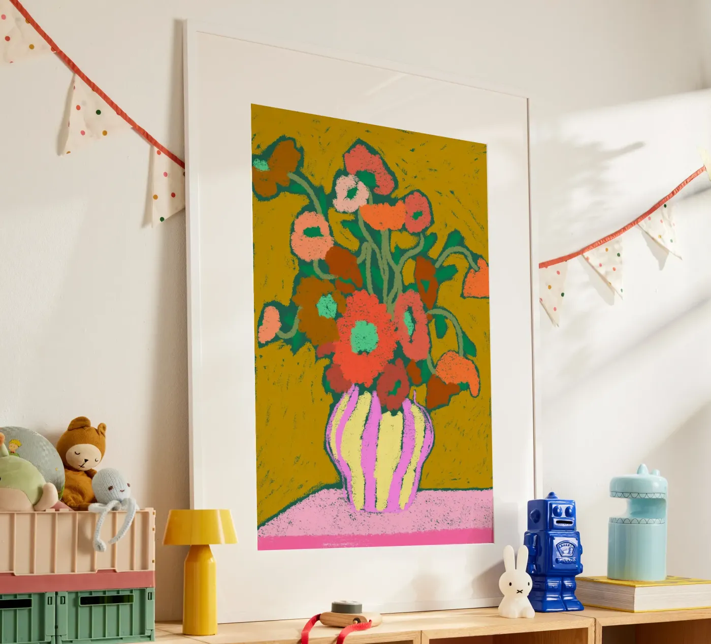 Sunset Flora poster de treechild