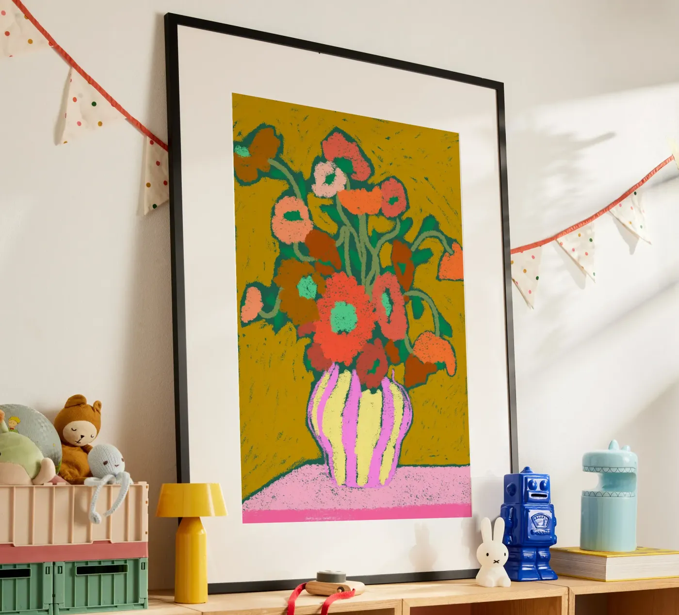 Sunset Flora poster de treechild