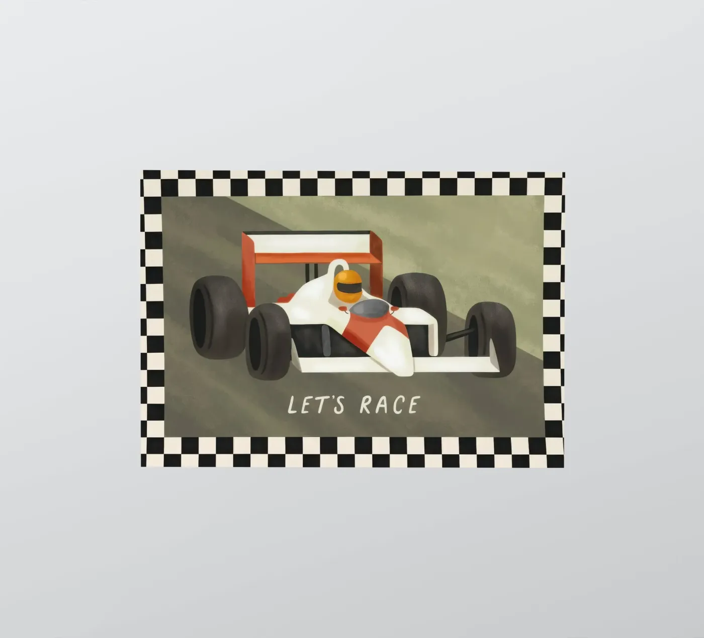 Let's Race sticker by children world