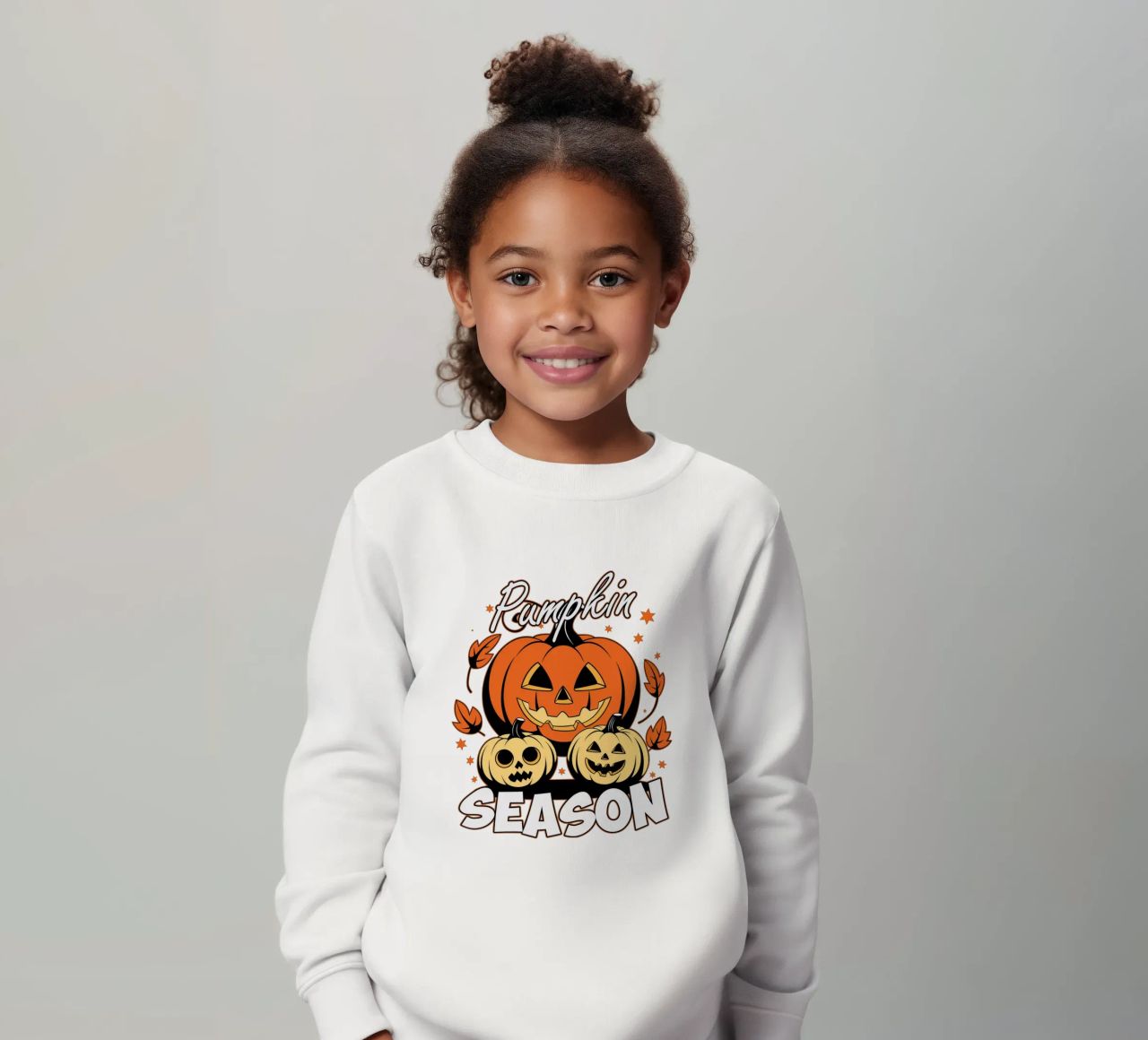 Pumpkin Season sudadera para niño de edsonramosart