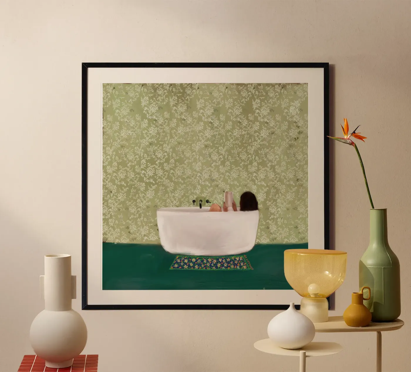 Deep soak poster by OSHEENSGALLERY