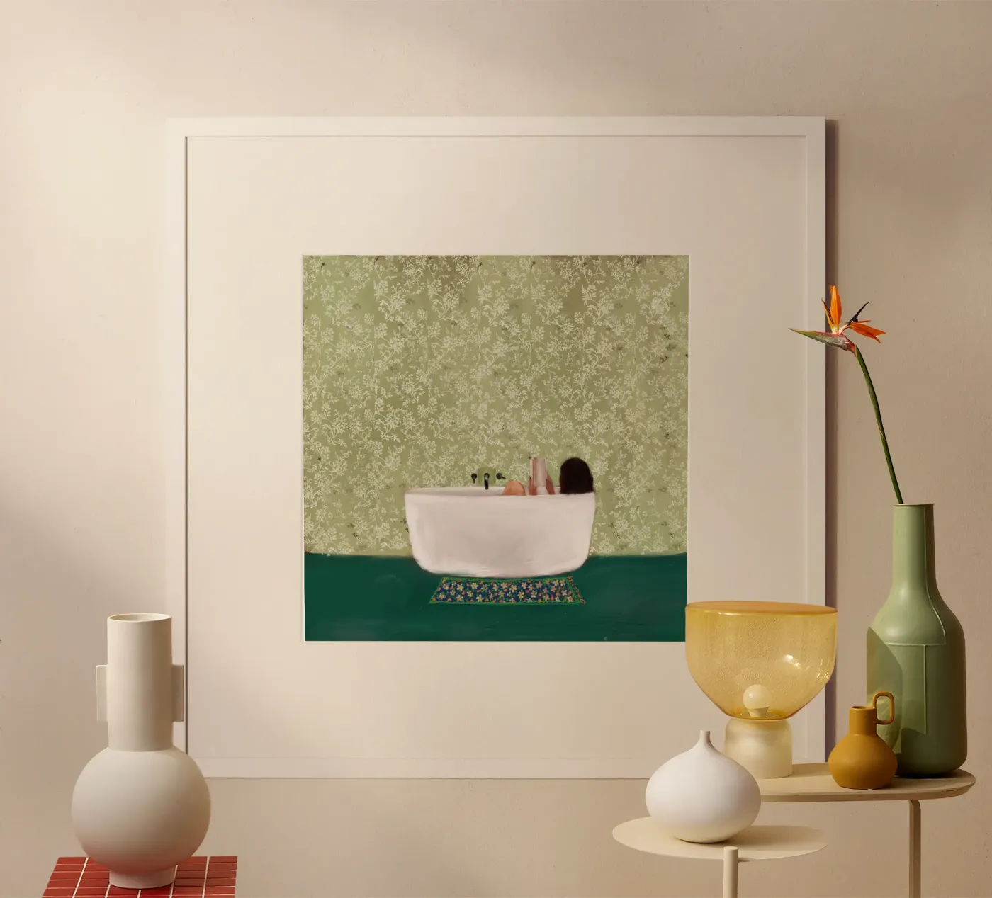 Deep soak poster by OSHEENSGALLERY