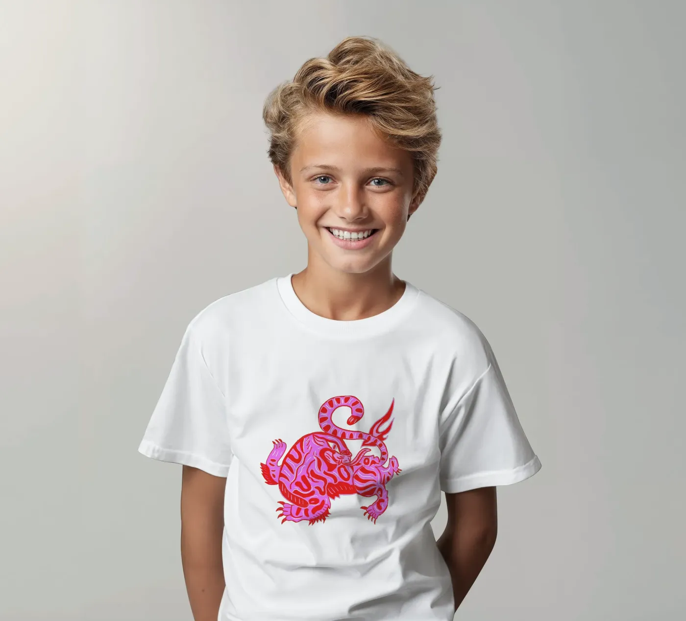 Tiger kinder t-shirt van suncoloredberlin