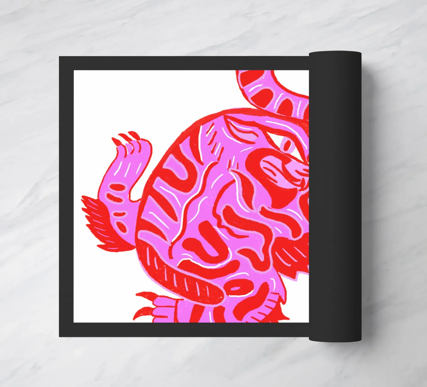 Tiger Fußmatte von suncoloredberlin