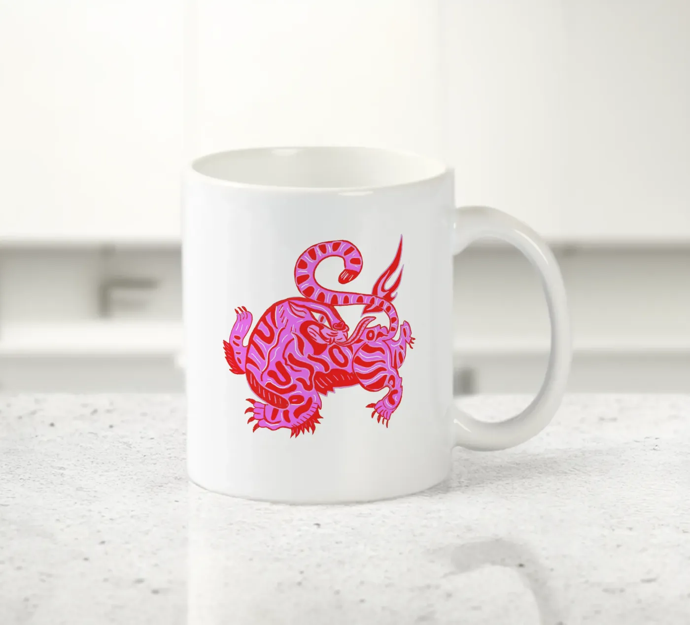 Tiger mug en céramique de suncoloredberlin