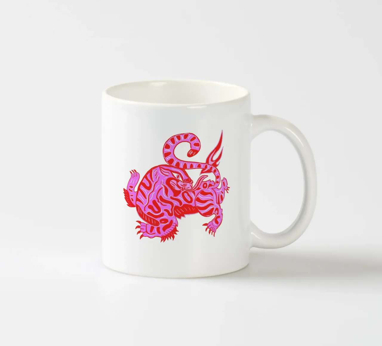 Tiger tazza in ceramica da suncoloredberlin