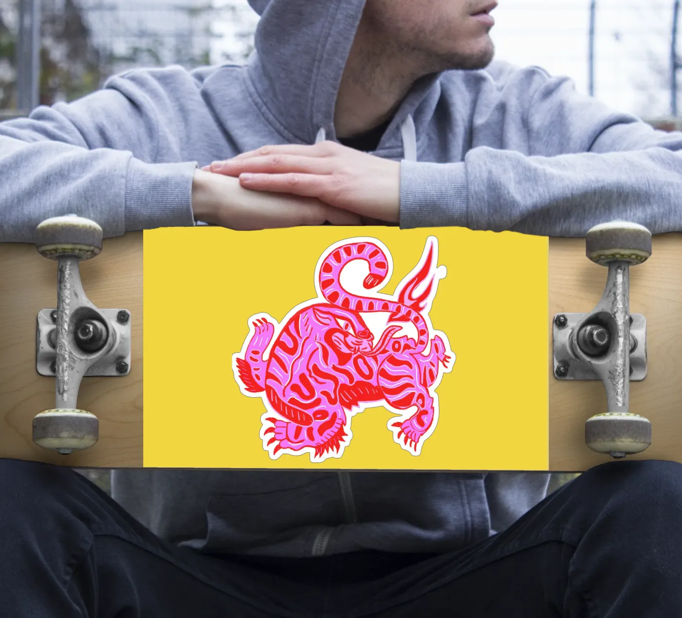 Tiger sticker by suncoloredberlin