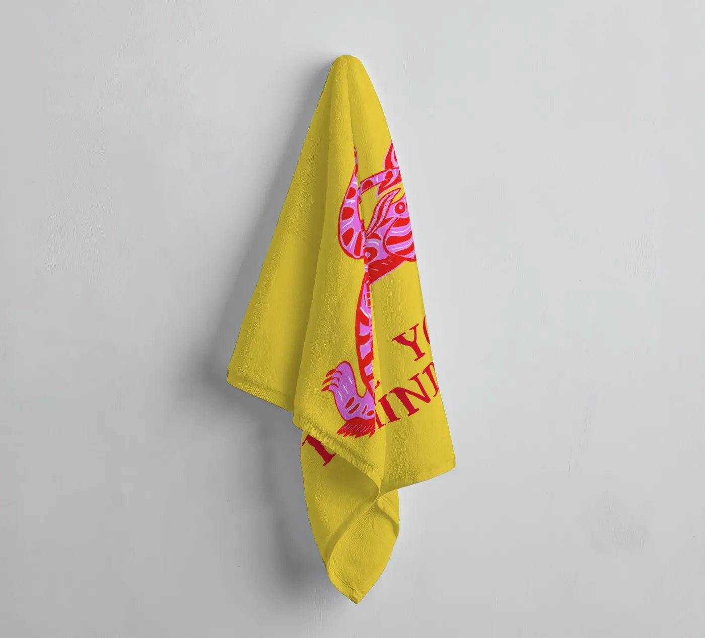 Tiger towel by suncoloredberlin