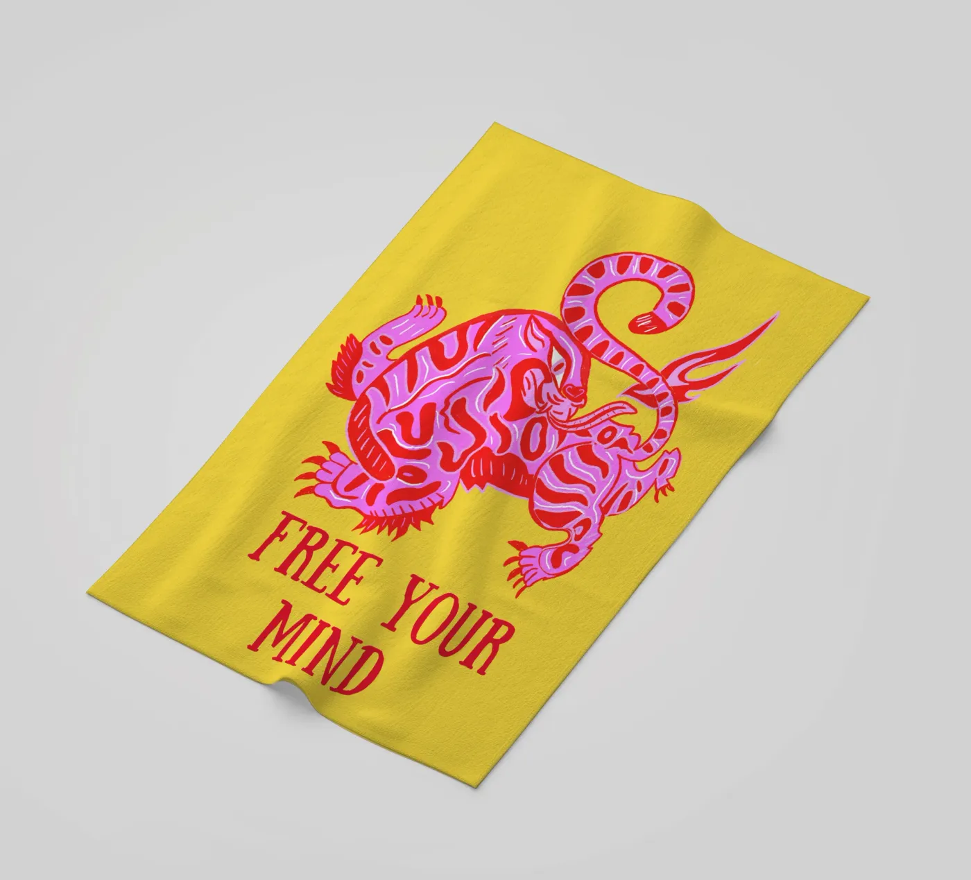 Tiger telo mare da suncoloredberlin