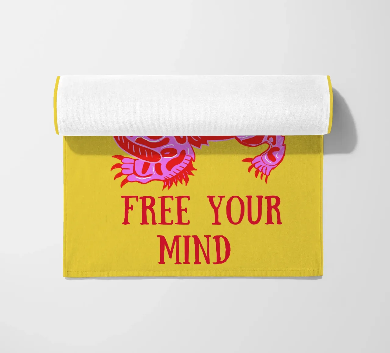Tiger beach towel by suncoloredberlin