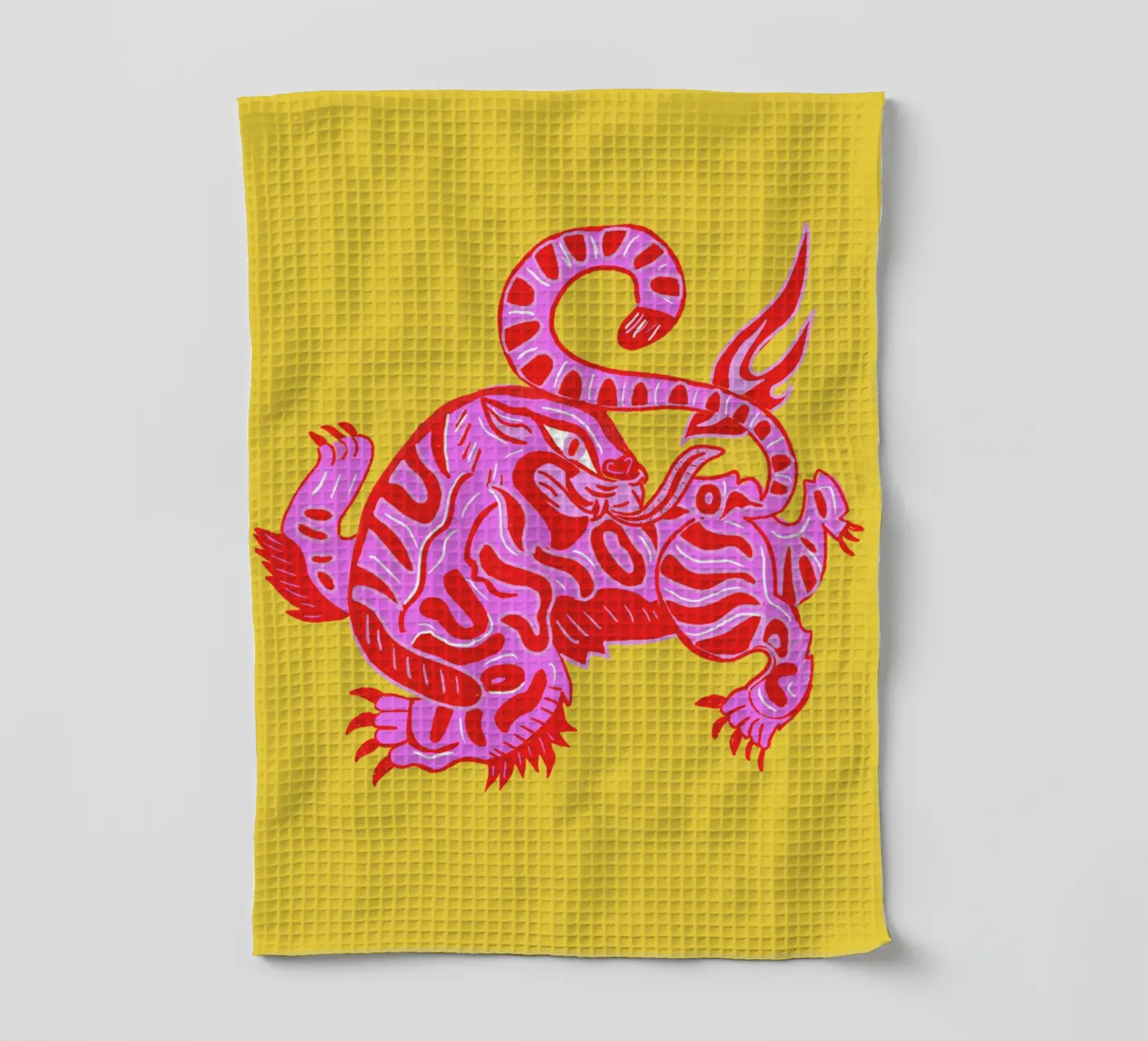 Tiger Geschirrtuch von suncoloredberlin