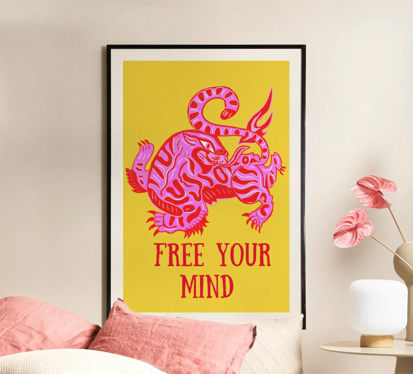 Tiger Poster von suncoloredberlin