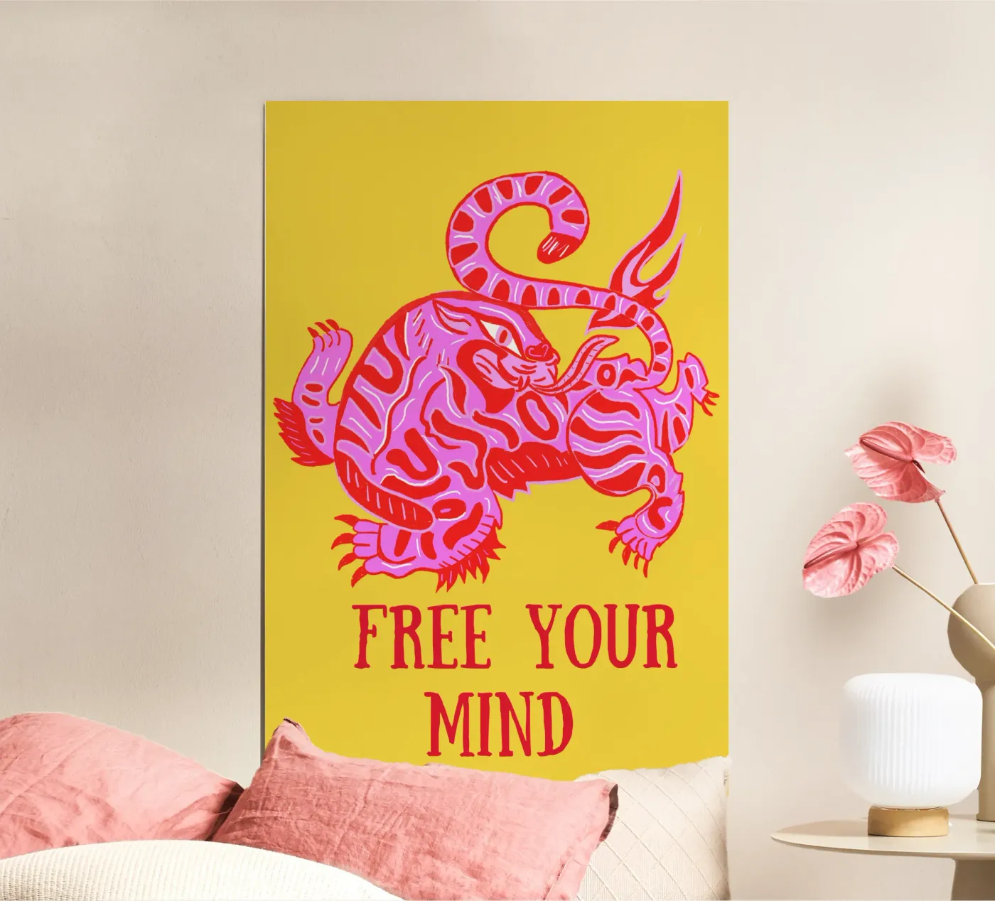 Tiger Poster von suncoloredberlin
