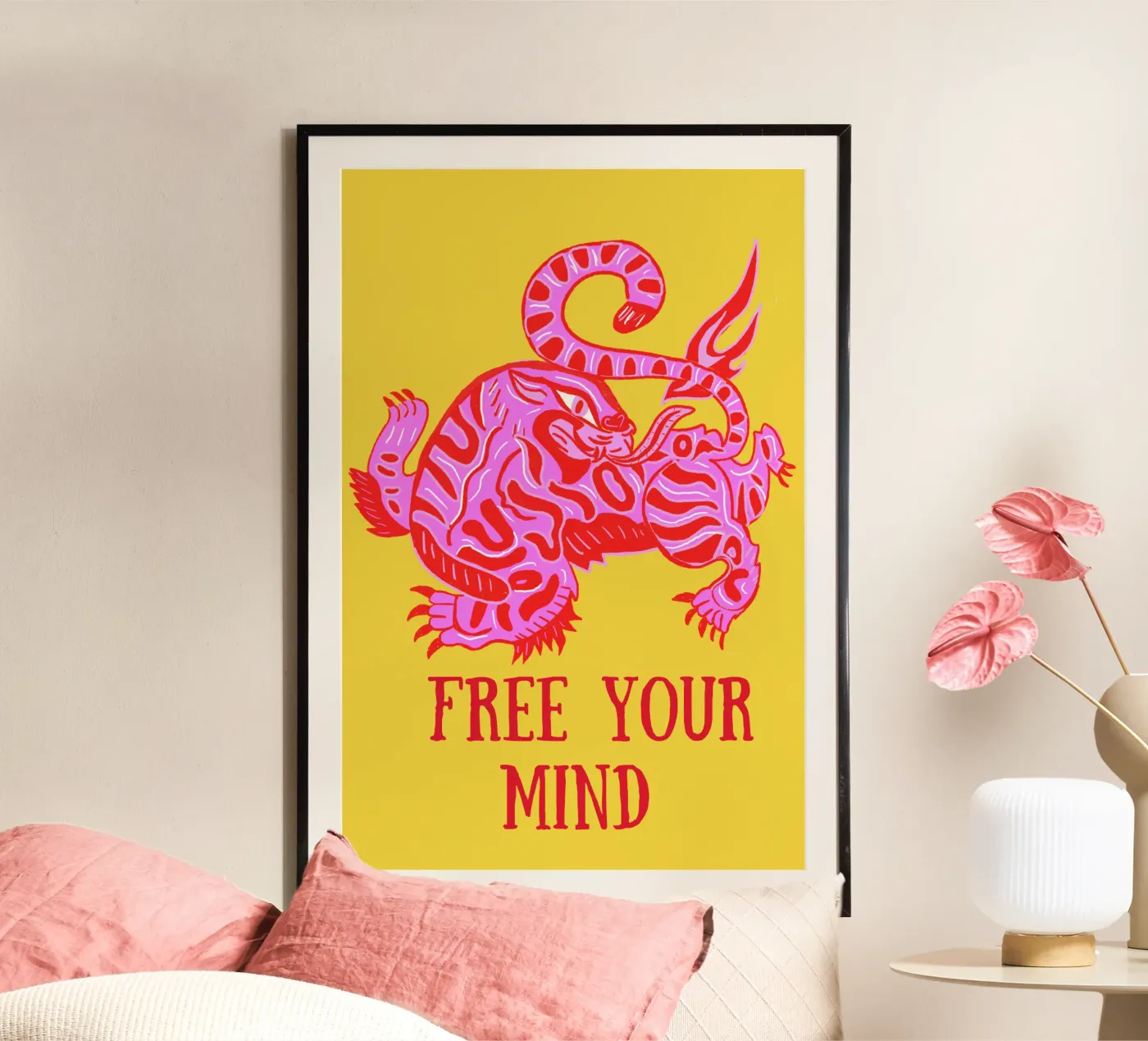 Tiger poster van suncoloredberlin