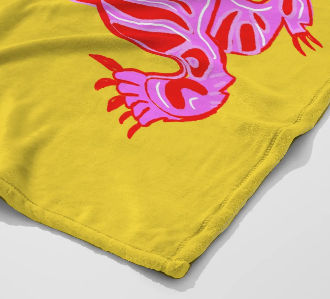 Tiger fleecedeken van suncoloredberlin