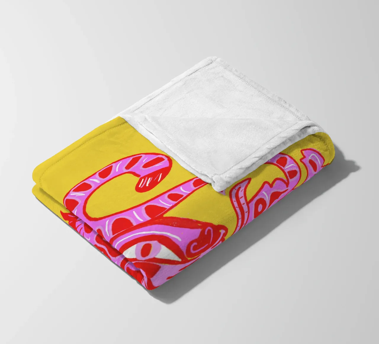 Tiger fleece blanket by suncoloredberlin