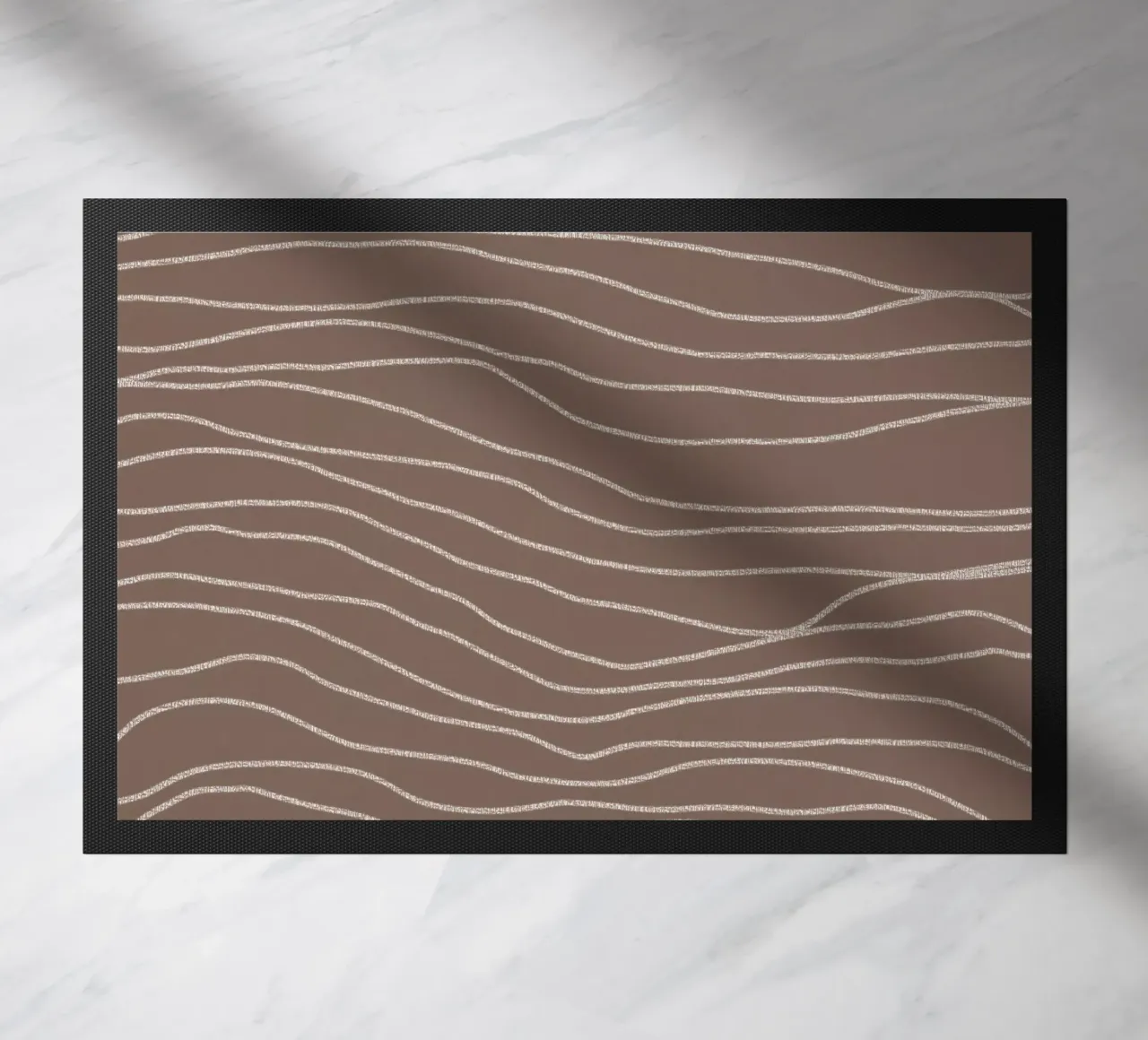 Minimal Chalk Lines on Brown | Abstract Landscape zerbino da sabidussi