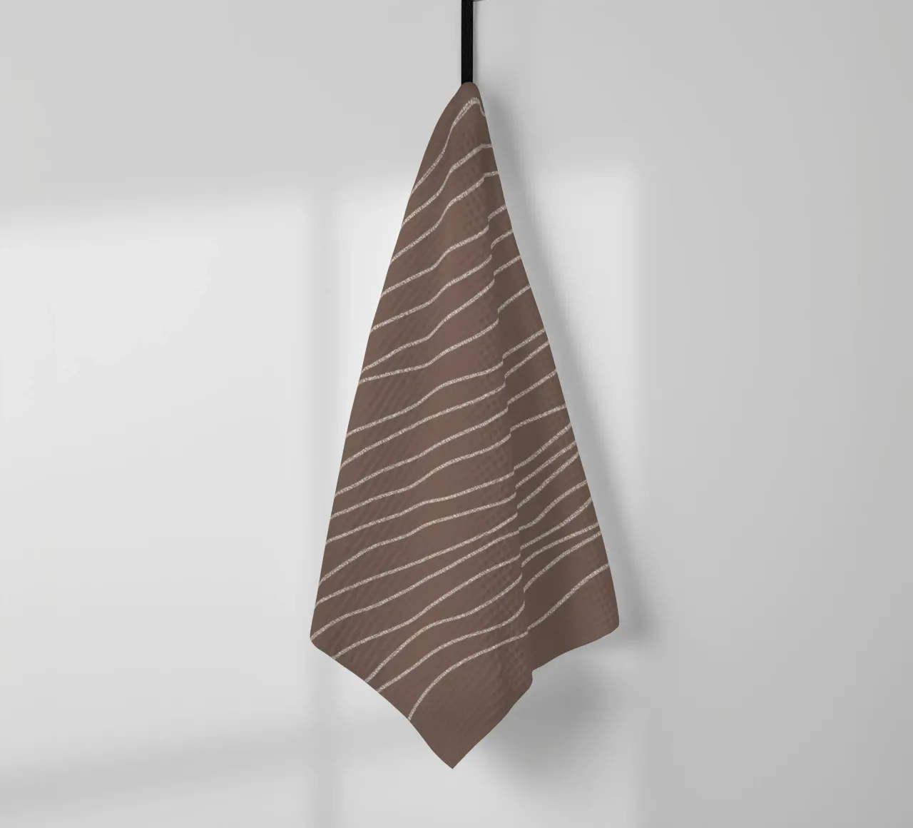 Minimal Chalk Lines on Brown | Abstract Landscape canovaccio da cucina da sabidussi